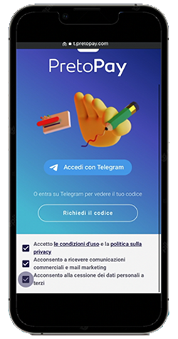 Una priorità di PretoPay era portare su Telegram, e su altre piattaforme social, la possibilità di rinnovare automaticamente gli abbonamenti dei content creator.