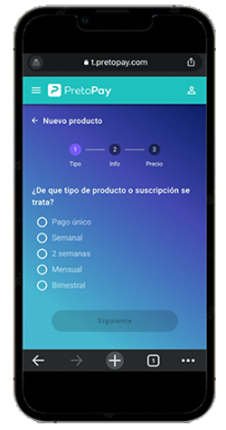 PretoPay te permite optimizar la monetización de tu contenido premium que publicas en plataformas sociales con suscripciones automatizadas y productos de pago único.