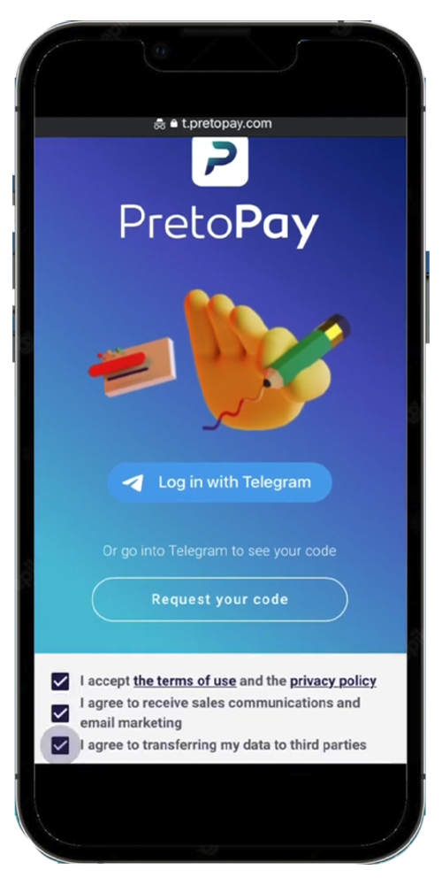 how to create your Store in PretoPay