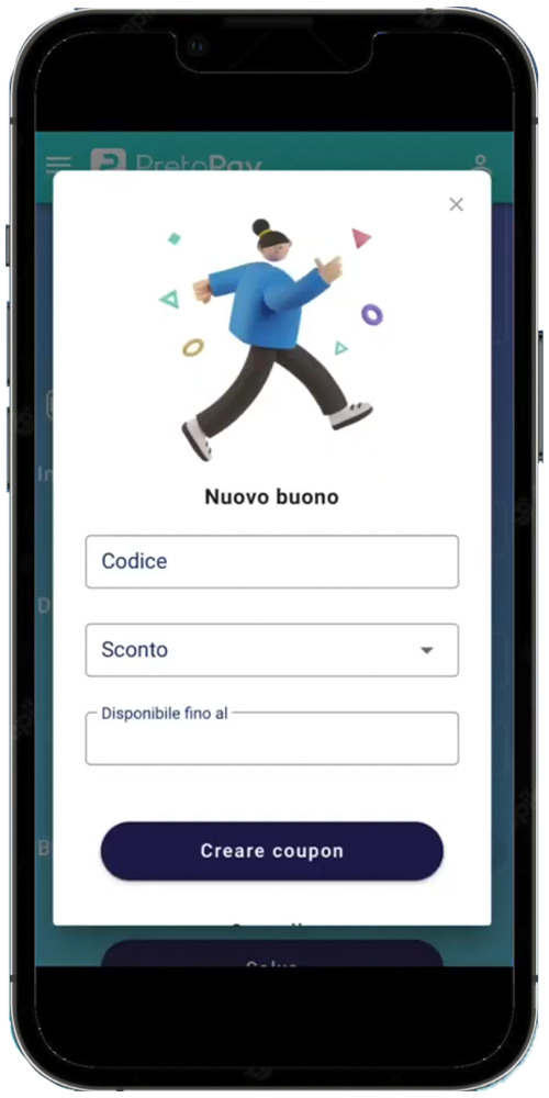 Come creare un Buono Sconto su PretoPay?