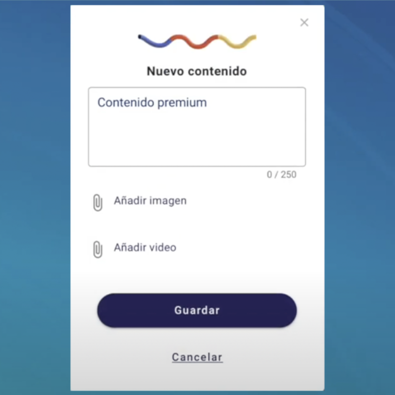 Como crear una suscripción fuera de Telegram